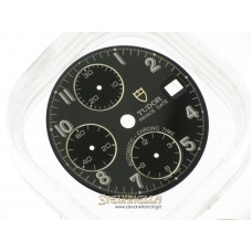Quadrante nero Tudor Prince Date Chronograph nuovo